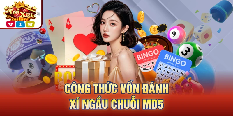 Công thức vốn đánh xí ngầu chuỗi MD5