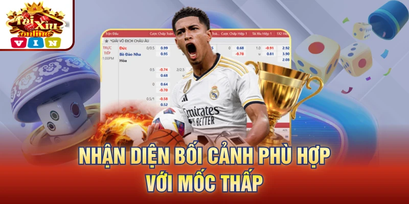 Nhận diện bối cảnh phù hợp với mốc thấp